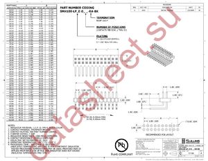 SMH100-LPSE-D25-RA-BK datasheet  